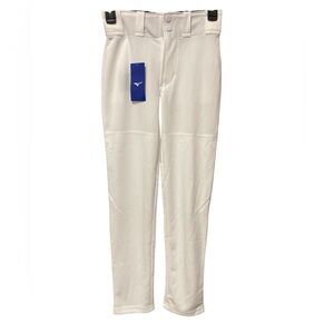 MIZUNO Baseball Pant White Youth Prospect Medium
